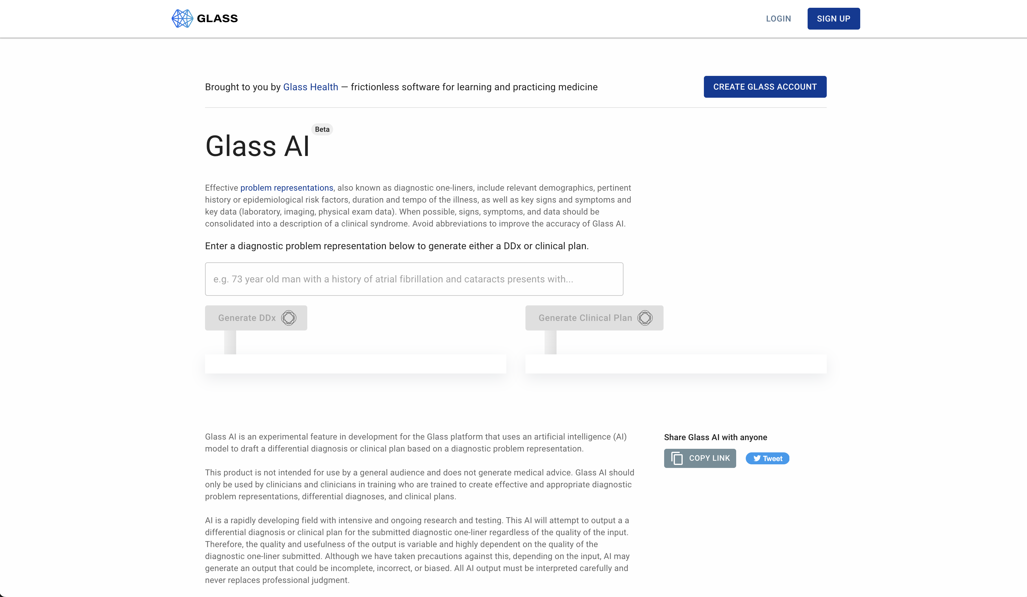 Glass AI - скриншот 1