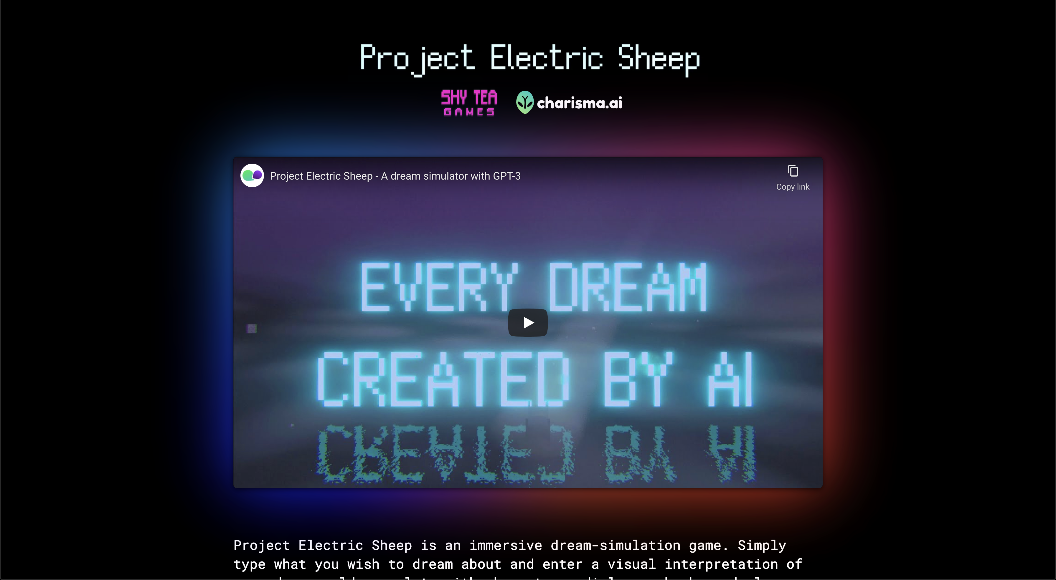 Project Electric Sheep - скриншот 1
