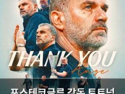 포스테코글루 감독 토트넘 해임 결정