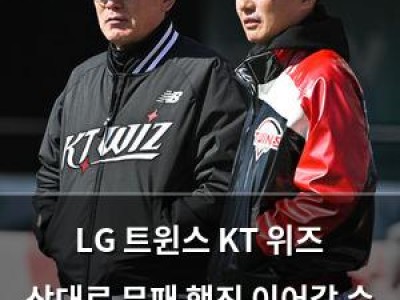 LG 트윈스 KT 위즈 상대로 무패 행진 이어갈 수 있을까