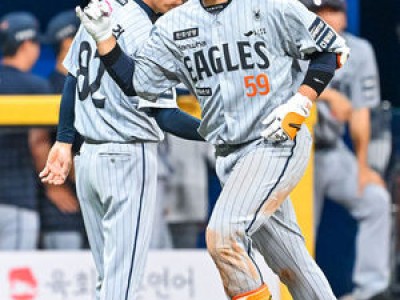 허인서 실책 후 타격으로 반전 이끌어낸 한화 이글스