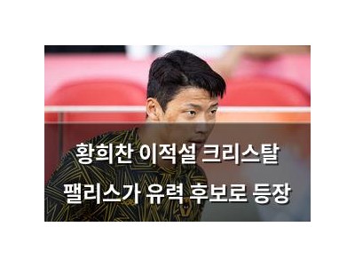 황희찬 이적설 크리스탈 팰리스가 유력 후보로 등장